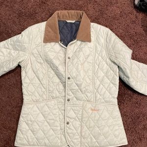 Barbour Quilted Jacket Womens Large Fitted